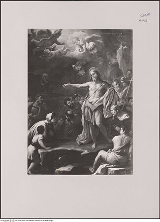 Vorderseite von Soprintendenza Gallerie - Napoli [https://www.deutsche-digitale-bibliothek.de/content/lizenzen/rv-ez/] Predigt des Johannes d. Täufers - , bh579455_recto. Foto.