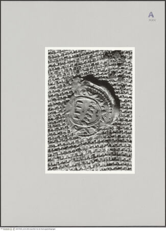 Vorderseite von Musée des Beaux-Arts [https://www.deutsche-digitale-bibliothek.de/content/lizenzen/rv-ez/] Jael und Sisara - Rückseite: Siegel, bh579505_recto. Foto.