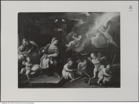 Vorderseite von Boccardi, Cosimo, Rom [https://www.deutsche-digitale-bibliothek.de/content/lizenzen/rv-ez/] Die Werkstatt des heiligen Joseph - , bh579506_recto. Foto.