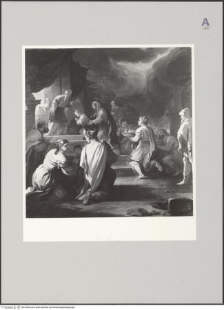 Vorderseite von Editorial Photo (Genua) [https://www.deutsche-digitale-bibliothek.de/content/lizenzen/rv-ez/] Die Darbringung Marias im Tempel - , bh579508_recto. Foto.