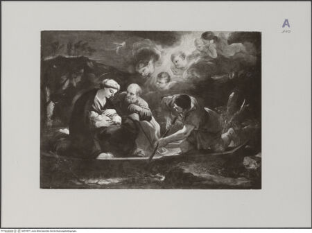 Vorderseite von Perotti, Mario, Mailand [https://www.deutsche-digitale-bibliothek.de/content/lizenzen/rv-ez/] Die Flucht nach Ägypten - , bh579571_recto. Foto.