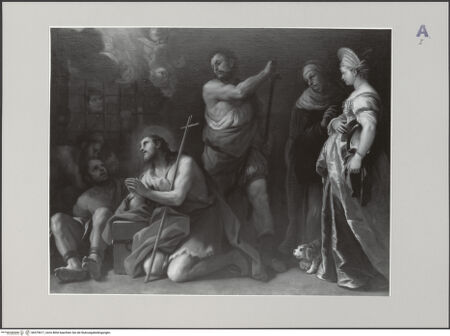 Vorderseite von Museo de Arte de Ponce [https://www.deutsche-digitale-bibliothek.de/content/lizenzen/rv-ez/] Enthauptung Johannes des Täufers - , bh579617_recto. Foto.