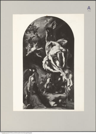 Vorderseite von Gallerie dell'Accademia [https://www.deutsche-digitale-bibliothek.de/content/lizenzen/rv-ez/] Kreuzabnahme - , bh579634_recto. Foto.