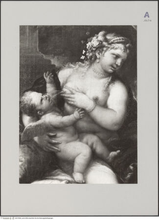 Vorderseite von Sopr. Gall. Napoli [https://www.deutsche-digitale-bibliothek.de/content/lizenzen/rv-ez/] Mars und Venus - Detail, bh579682_recto. Foto.