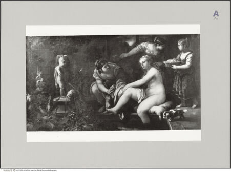 Vorderseite von Museo Civico di Vicenza [https://www.deutsche-digitale-bibliothek.de/content/lizenzen/rv-ez/] Bathseba im Bad - , bh579686_recto. Foto.