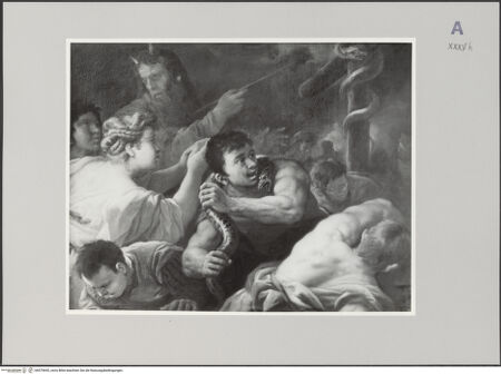 Vorderseite von Foto Marburg [https://www.deutsche-digitale-bibliothek.de/content/lizenzen/rv-ez/] Die Aufrichtung der ehernen Schlange - , bh579690_recto. Foto.