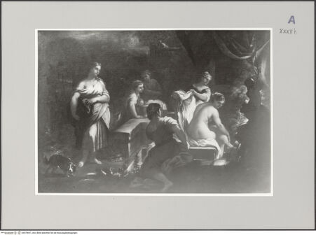 Vorderseite von Foto Marburg [https://www.deutsche-digitale-bibliothek.de/content/lizenzen/rv-ez/] Bathseba im Bad - , bh579697_recto. Foto.