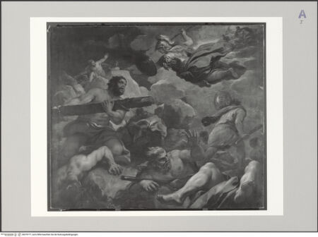 Vorderseite von Art Gallery of Ontario [https://www.deutsche-digitale-bibliothek.de/content/lizenzen/rv-ez/] Krieg zwischen Göttern und Titanen - , bh579777_recto. Foto.