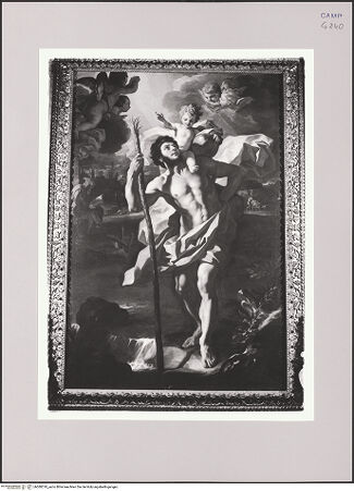 Vorderseite von Pedicini, Luciano [https://www.deutsche-digitale-bibliothek.de/content/lizenzen/rv-ez/] Der heilige Christophorus - Gesamtansicht, bh580518_recto. Foto: Pedicini, Luciano.