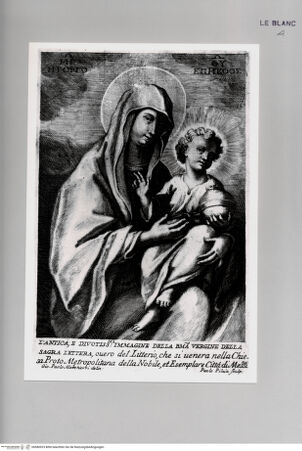 Vorderseite von Istituto Nazionale per la Grafica [http://creativecommons.org/publicdomain/mark/1.0/] Byzantinische Madonna mit Kind - , bh580923. Foto.