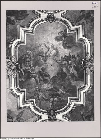 Vorderseite von Pedicini, Luciano [https://www.deutsche-digitale-bibliothek.de/content/lizenzen/rv-ez/] Kreuzigung, Grablegung und Jüngstes GerichtJüngstes GerichtChristus als Weltenrichter - Gesamtansicht, bh581383_recto. Foto: Pedicini, Luciano.