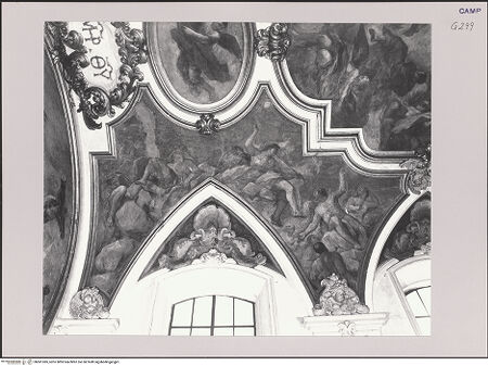 Vorderseite von Pedicini, Luciano [https://www.deutsche-digitale-bibliothek.de/content/lizenzen/rv-ez/] Kreuzigung, Grablegung und Jüngstes GerichtJüngstes GerichtPosaunenblasende Engel mit den Verdammten - Gesamtansicht, bh581385_recto. Foto: Pedicini, Luciano.