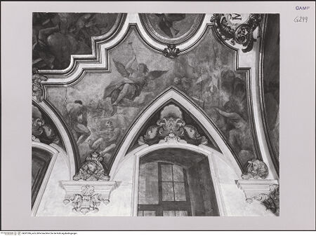 Vorderseite von Pedicini, Luciano [https://www.deutsche-digitale-bibliothek.de/content/lizenzen/rv-ez/] Kreuzigung, Grablegung und Jüngstes GerichtJüngstes GerichtPosaunenblasende Engel mit den Verdammten - Gesamtansicht, bh581386_recto. Foto: Pedicini, Luciano.