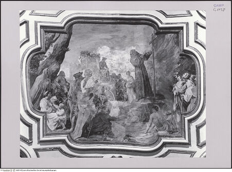 Vorderseite von Pedicini, Luciano [https://www.deutsche-digitale-bibliothek.de/content/lizenzen/rv-ez/] Szenen aus dem Leben des heiligen Jakob von der Mark (Giacomo della Marca)Predigt des heiligen Jakob von der Mark - Gesamtansicht, bh581402_recto. Foto: Pedicini, Luciano.