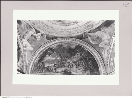 Vorderseite von Pedicini, Luciano [https://www.deutsche-digitale-bibliothek.de/content/lizenzen/rv-ez/] Ausmalung des Tesoro Vecchio (Gottvater, Mannalese, Putten und Atlanten)Mannalese - Gesamtansicht, bh581403_recto. Foto: Pedicini, Luciano.