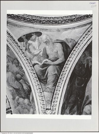 Vorderseite von Pedicini, Luciano [https://www.deutsche-digitale-bibliothek.de/content/lizenzen/rv-ez/] Szenen aus dem Leben MariasVier Kirchenväter - Heiliger Hieronymus, bh582211_recto. Foto: Pedicini, Luciano.