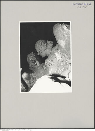 Vorderseite von ICCD [https://www.deutsche-digitale-bibliothek.de/content/lizenzen/rv-ez/] Cathedra PetriEngelsglorie - Detail, bh582692_recto. Foto.