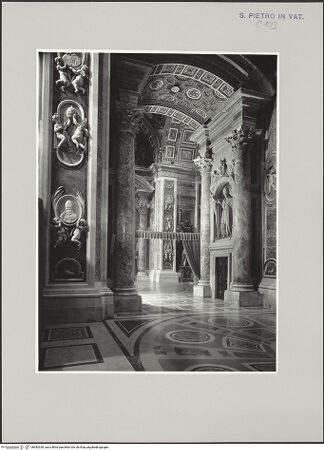 Vorderseite von ICCD [https://www.deutsche-digitale-bibliothek.de/content/lizenzen/rv-ez/] Grabmonument Papst Leo XII. - , bh582928_recto. Foto.