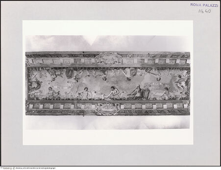 Vorderseite von Amministrazione Colonna [https://www.deutsche-digitale-bibliothek.de/content/lizenzen/rv-ez/] Palazzo ColonnaGalleria ColonnaSala Grande - Decke, bh583524_recto. Foto.