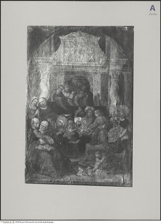 Vorderseite von unbekannt [https://www.deutsche-digitale-bibliothek.de/content/lizenzen/rv-ez/] Christus zwischen den Gelehrten - , bh584186_recto. Foto: Malter, Barbara.