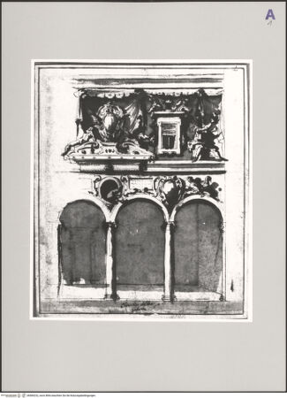 Vorderseite von Sopr. BAS NA [https://www.deutsche-digitale-bibliothek.de/content/lizenzen/rv-ez/] Entwurf für ein Dekorationssystem - , bh584232_recto. Foto.