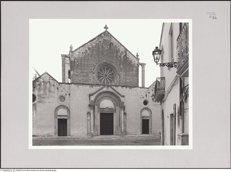 Vorderseite von Bibliotheca Hertziana [http://creativecommons.org/licenses/by-nc-sa/4.0/] Santa Caterina d'AlessandriaWestfassade - Gesamtansicht, bh585637_recto. Foto: Sigismondi, Roberto.