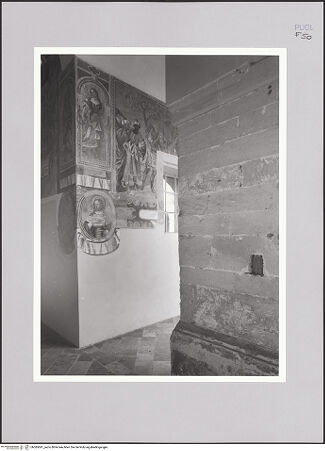 Vorderseite von Bibliotheca Hertziana [http://creativecommons.org/licenses/by-nc-sa/4.0/] Convento di Santa Caterina d'AlessandriaChiostroWestgalerie - Südwestliche Ecke, bh585691_recto. Foto: Sigismondi, Roberto.