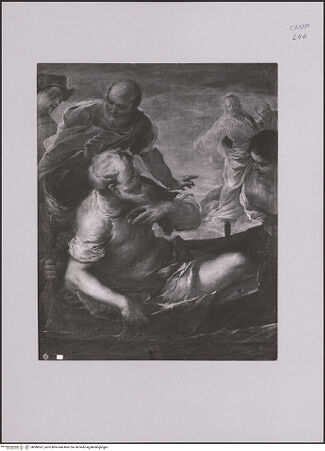 Vorderseite von Sopr. Gall. NA [https://www.deutsche-digitale-bibliothek.de/content/lizenzen/rv-ez/] Berufung des Petrus und des Andreas - Gesamtansicht, bh586367_recto. Foto.