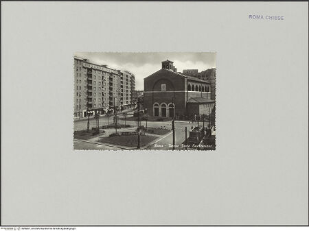 Vorderseite von Vera Fotografia [https://www.deutsche-digitale-bibliothek.de/content/lizenzen/rv-fz/] Chiesa di Sant'Emerenziana - Fassade, von Norden, bh586601_recto. Foto.