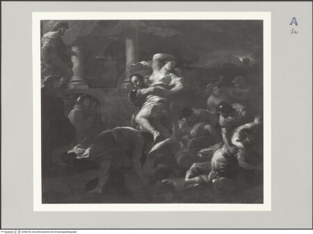 Vorderseite von Leigh Photograph, Trenton (New Jersey) [https://www.deutsche-digitale-bibliothek.de/content/lizenzen/rv-ez/] Der Raub der Sabinerinnen - Gesamtansicht, bh586730_recto. Foto.