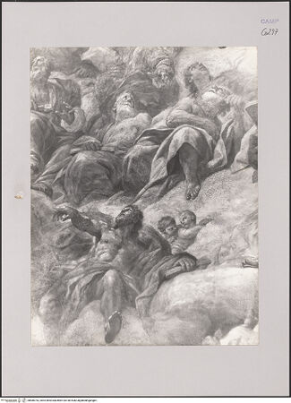 Vorderseite von unbekannt [https://www.deutsche-digitale-bibliothek.de/content/lizenzen/rv-ez/] Die heilige Birgitta von Schweden in der Glorie - Detail, bh586743_recto. Foto.