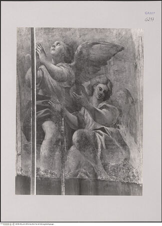 Vorderseite von unbekannt [https://www.deutsche-digitale-bibliothek.de/content/lizenzen/rv-ez/] Die heilige Birgitta von Schweden in der Glorie - Detail, bh586748_recto. Foto.