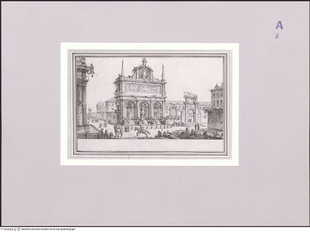 Vorderseite von Sotheby's [https://www.deutsche-digitale-bibliothek.de/content/lizenzen/rv-fz/] Die Fontana dell'Acqua Felice in Rom - , bh586965_recto. Foto.