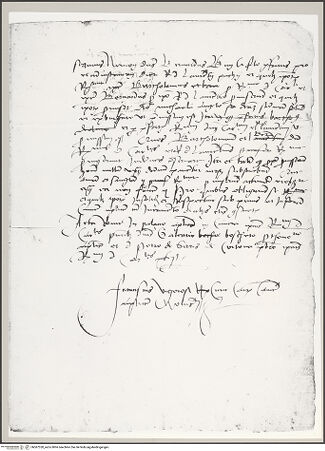 Vorderseite von unbekannt [https://www.deutsche-digitale-bibliothek.de/content/lizenzen/rv-ez/] Vertrag für das Grabmal Papst Julius' II. - fol. 2r, bh587520_recto. Foto.