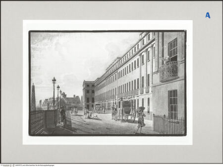 Vorderseite von Bibliotheca Hertziana [https://www.deutsche-digitale-bibliothek.de/content/lizenzen/rv-fz/] The Adelphi (London, am Strand, Seite nach Embankment) - , bh587875_recto. Foto.