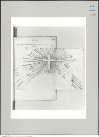 Vorderseite von Ecole Nationale Supérieure des Beaux Arts [https://www.deutsche-digitale-bibliothek.de/content/lizenzen/rv-ez/] Recueil Weale. Libro degli abbozzi de disegni delle commissioni, che si fano in Roma per ordine della Corte (di Portugallo)Nr. 48: Entwurf für den Altaraufsatz - , bh588187_recto. Foto.