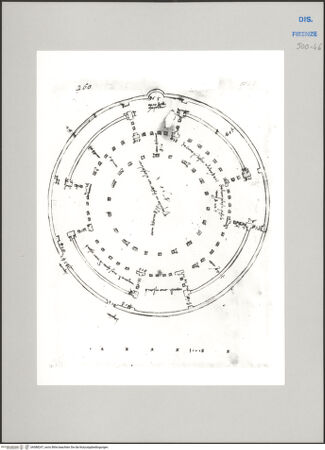 Vorderseite von Soprintendenza Speciale per il Polo Museale Fiorentino - Gabinetto Fotografico [http://creativecommons.org/publicdomain/mark/1.0/] Grundriss für die Festung von Piacenza - , bh588247_recto. Foto.