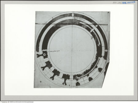 Vorderseite von Soprintendenza Speciale per il Polo Museale Fiorentino - Gabinetto Fotografico [http://creativecommons.org/publicdomain/mark/1.0/] Querschnitt durch die Kuppel von San Pietro in drei verschiedenen Höhen - , bh588249_recto. Foto.