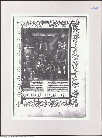 Vorderseite von Bibliothèque Nationale [https://www.deutsche-digitale-bibliothek.de/content/lizenzen/rv-ez/] Les Antiquitès juda^B4iquesFol. 49: Die Hebräer in der Wüste Sinai - , bh588314_recto. Foto.