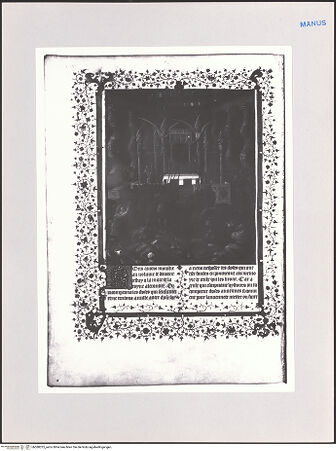 Vorderseite von Bibliothèque Nationale [https://www.deutsche-digitale-bibliothek.de/content/lizenzen/rv-ez/] Les Antiquitès juda^B4iquesFol. 293v: Pompeius Magnus belagern den Tempel von Jerusalem - , bh588325_recto. Foto.