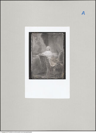 Vorderseite von unbekannt [https://www.deutsche-digitale-bibliothek.de/content/lizenzen/rv-ez/] Studie zum Porträt des Dogen Michelangelo Cambiaso - , bh588530_recto. Foto.