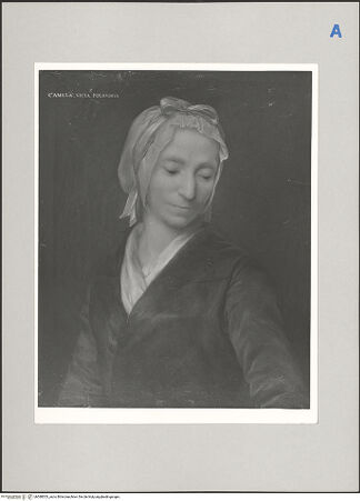 Vorderseite von Bibliotheca Hertziana [https://www.deutsche-digitale-bibliothek.de/content/lizenzen/rv-ez/] Camilla Vici Polidori - , bh588553_recto. Foto: Roettgen, Steffi.