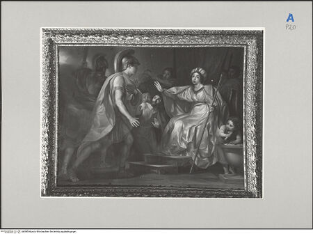 Vorderseite von ICCD [https://www.deutsche-digitale-bibliothek.de/content/lizenzen/rv-ez/] Die Begegnung von Dido und Äneas - , bh588568_recto. Foto.