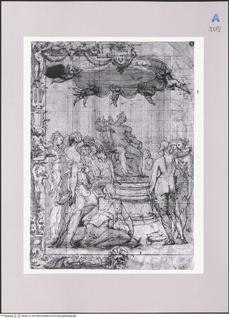 Vorderseite von Martin von Wagner Museum [https://www.deutsche-digitale-bibliothek.de/content/lizenzen/rv-ez/] Allegorie - , bh588732_recto. Foto.