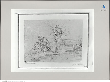 Vorderseite von Martin von Wagner Museum [https://www.deutsche-digitale-bibliothek.de/content/lizenzen/rv-ez/] Tobias und der Engel - , bh588743_recto. Foto.