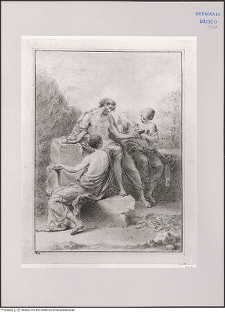 Vorderseite von Martin von Wagner Museum [https://www.deutsche-digitale-bibliothek.de/content/lizenzen/rv-ez/] Loth und seine Töchter - , bh588843_recto. Foto.