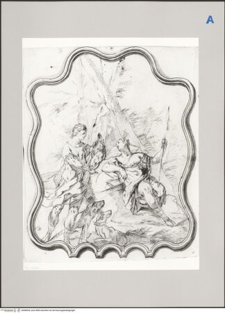 Vorderseite von Martin von Wagner Museum [https://www.deutsche-digitale-bibliothek.de/content/lizenzen/rv-ez/] Meleager und Atalante - , bh588938_recto. Foto.