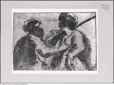 Vorderseite von Martin von Wagner Museum [https://www.deutsche-digitale-bibliothek.de/content/lizenzen/rv-ez/] Ein Paar, Genreszene - , bh588974_recto. Foto.