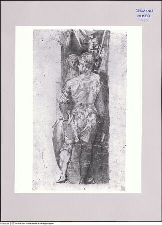 Vorderseite von Martin von Wagner Museum [https://www.deutsche-digitale-bibliothek.de/content/lizenzen/rv-ez/] Römischer Soldat von hinten - , bh588988_recto. Foto.