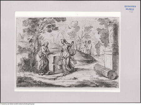 Vorderseite von Martin von Wagner Museum [https://www.deutsche-digitale-bibliothek.de/content/lizenzen/rv-ez/] Christus und die Samariterin - , bh589001_recto. Foto.